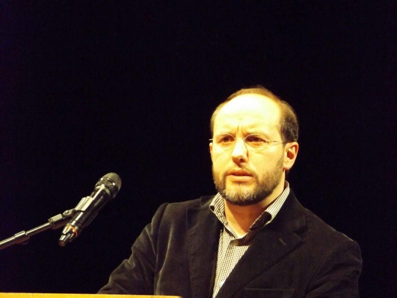 Rui Tavares en el acto central de presentación de @DieM25