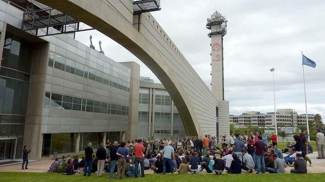 Protesta de los trabajadores de RTVV
