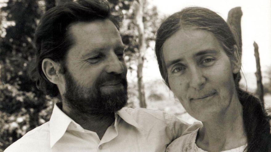 Uwe recorrió Andalucía y el norte de Europa con su compañera Uta.