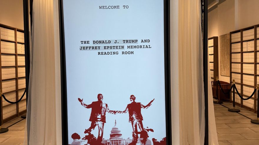 The Donald J. Trump and Jeffrey Epstein Memorial Reading Room.