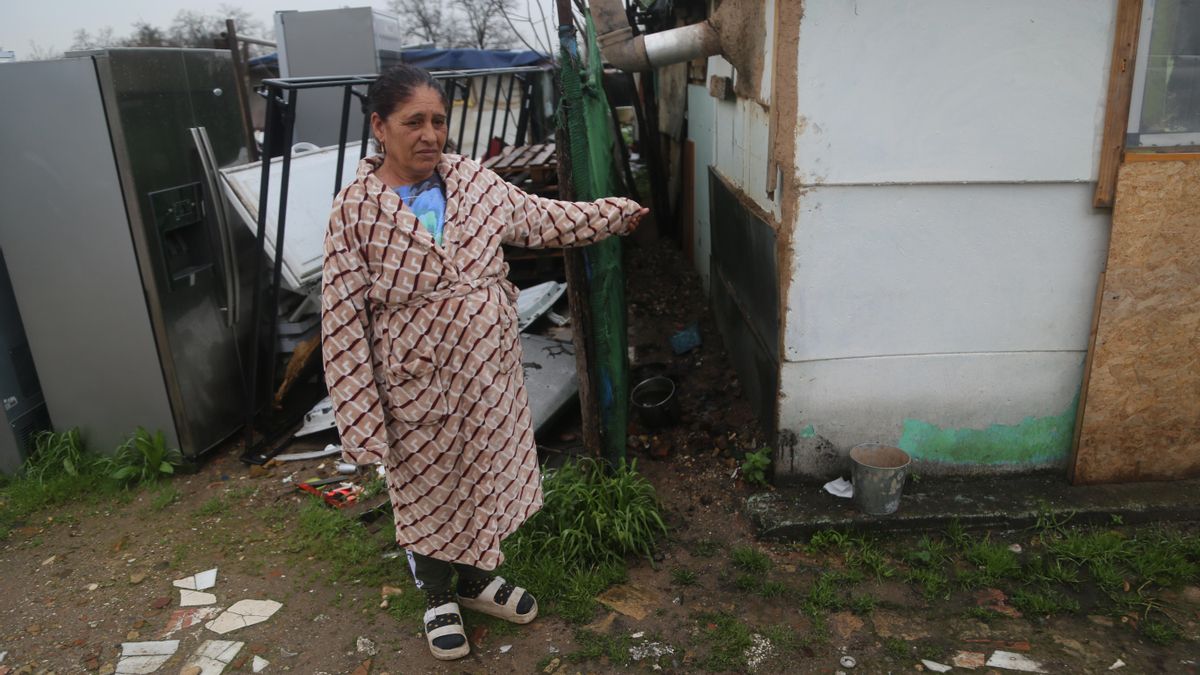 Consecuencias del temporal en los asentamientos de Córdoba.