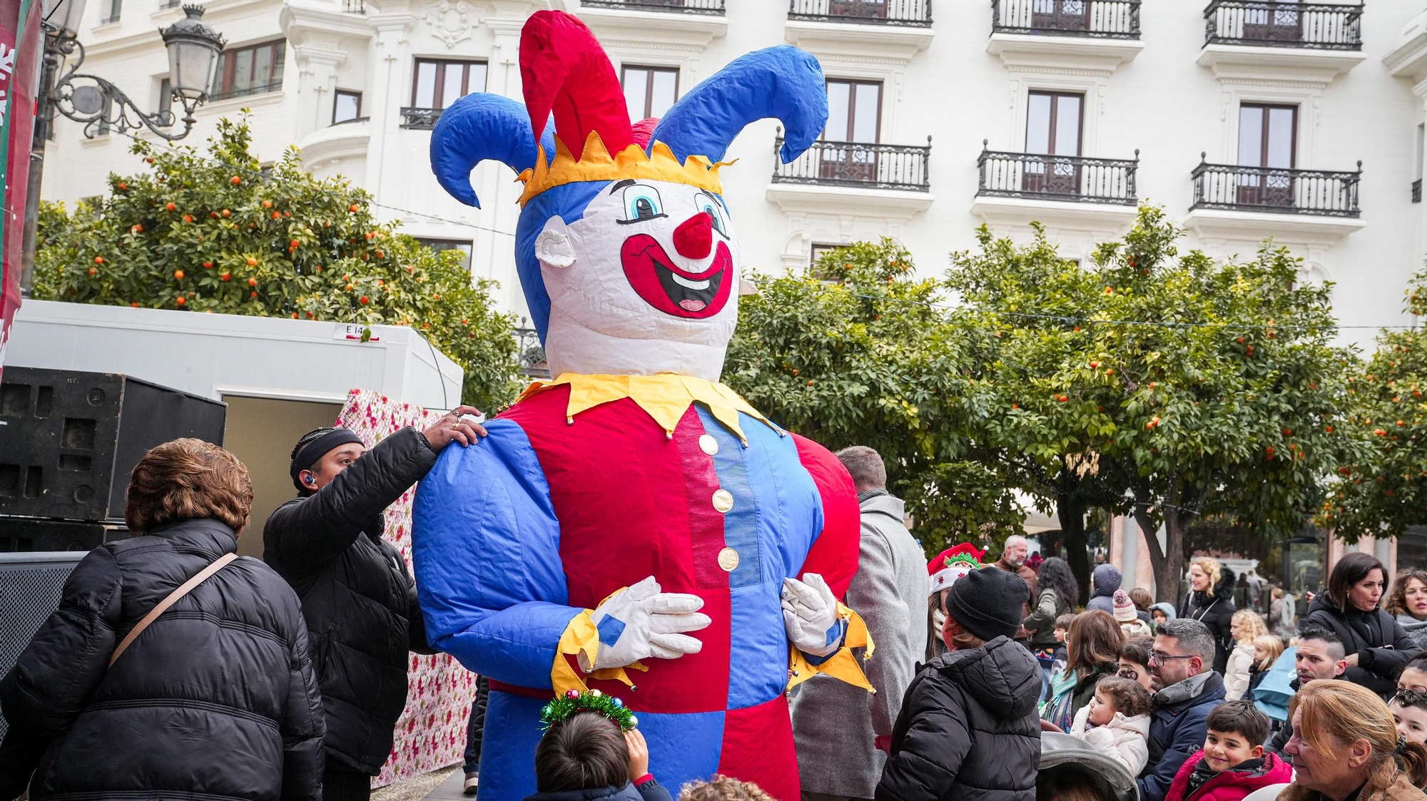 Fiesta de fin de año infantil en las Tendillas