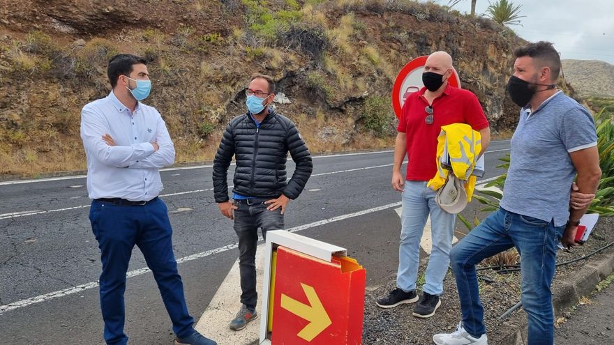 El Cabildo comienza los trabajos de mejora de la carretera de La Grama