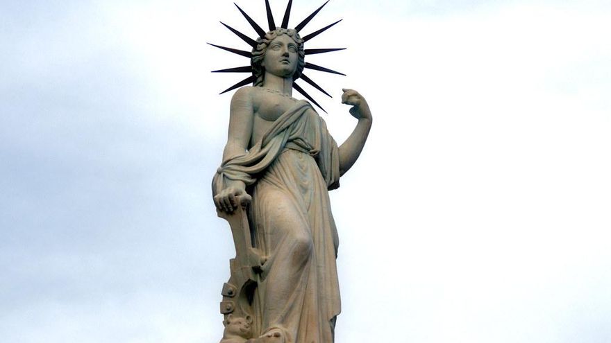 La estatua de la libertad española es más antigua que la de Nueva York