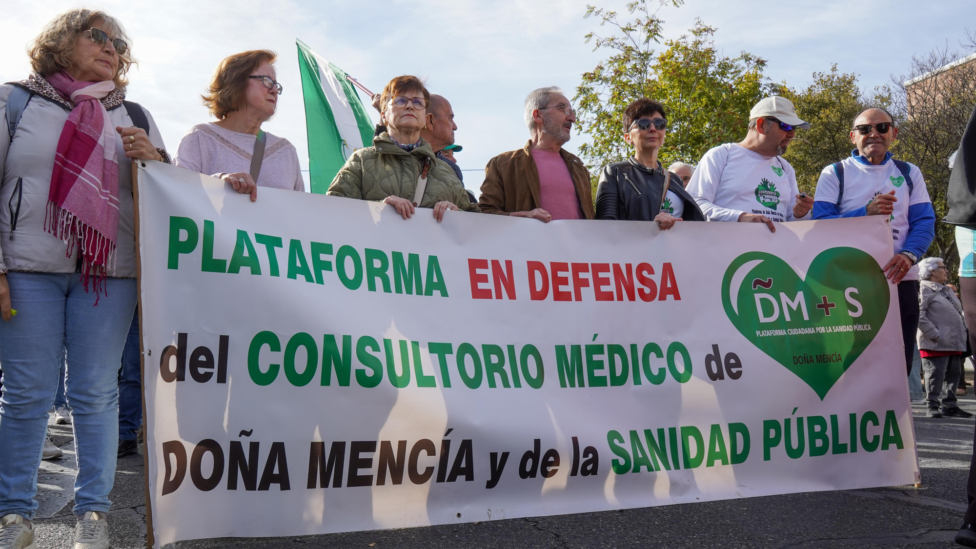 Manifestación en defensa de la sanidad pública
