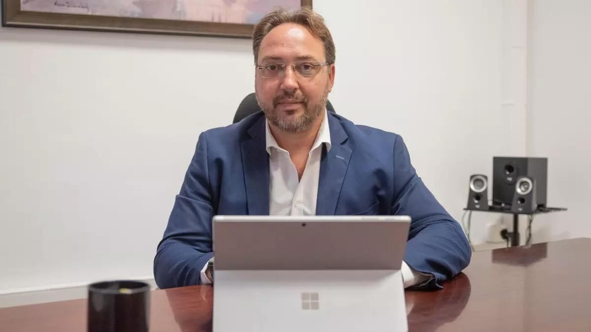 Fernando González Negrín, consejero de Hacienda, Recursos Humanos, Formación, Empleo, Residuos, Industria y Energía.