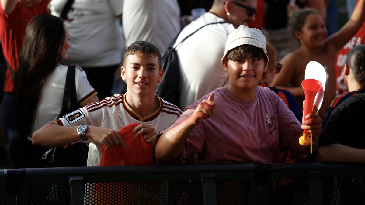 El ambiente de la afición española en el Córdoba Live, en imágenes