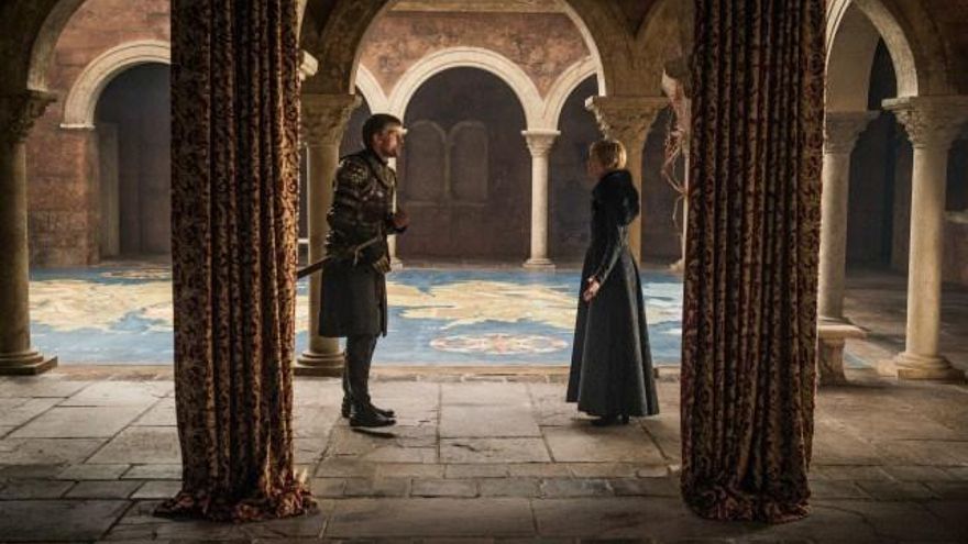 Jaime y Cersei Lannister en el 7x07 de Juego de Tronos