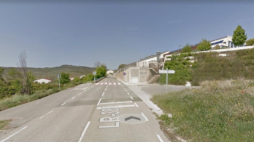 Herido un motorista en un accidente de tráfico en Grávalos