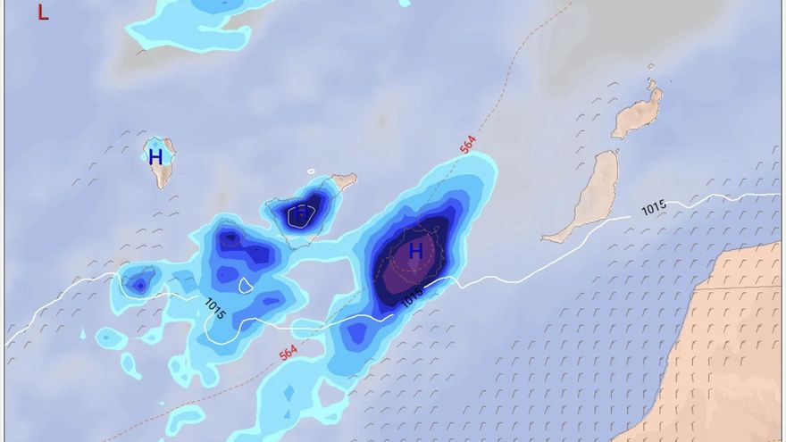 Las lluvias regresan a Canarias: la previsión de Aemet para los próximos días