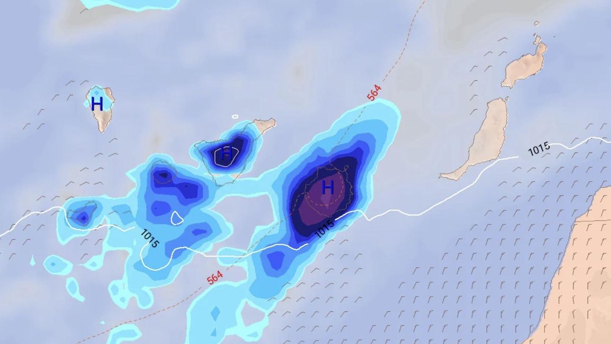 Las lluvias regresan a Canarias: la previsión de Aemet para los próximos días