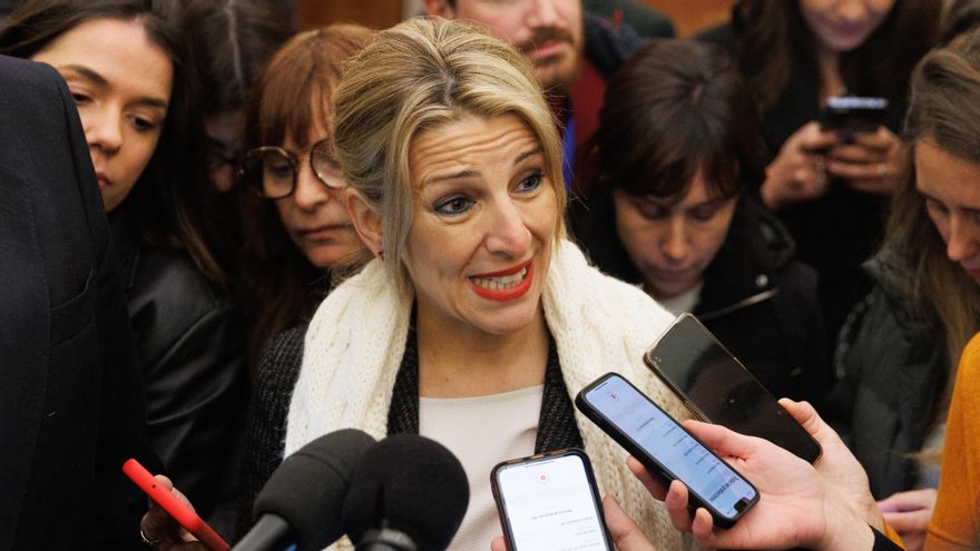 La vicepresidenta segunda y ministra de Trabajo y Economía Social, Yolanda Díaz.