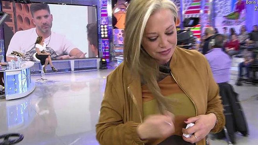 Belén Esteban deja el plató de 'Sálvame'