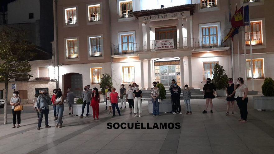 Manifestación feminista en Socuéllamos