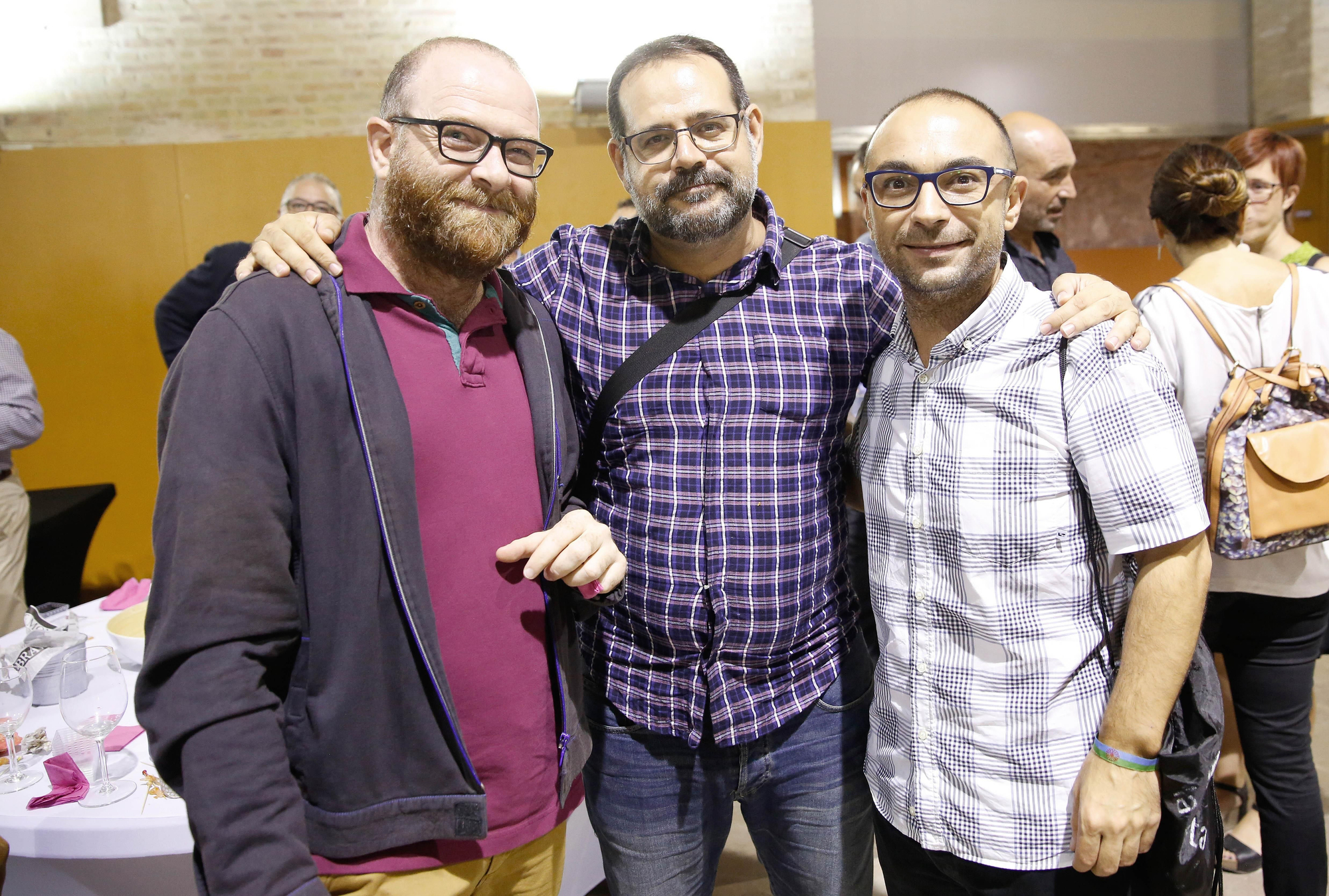 Algunos de los asistentes al acto