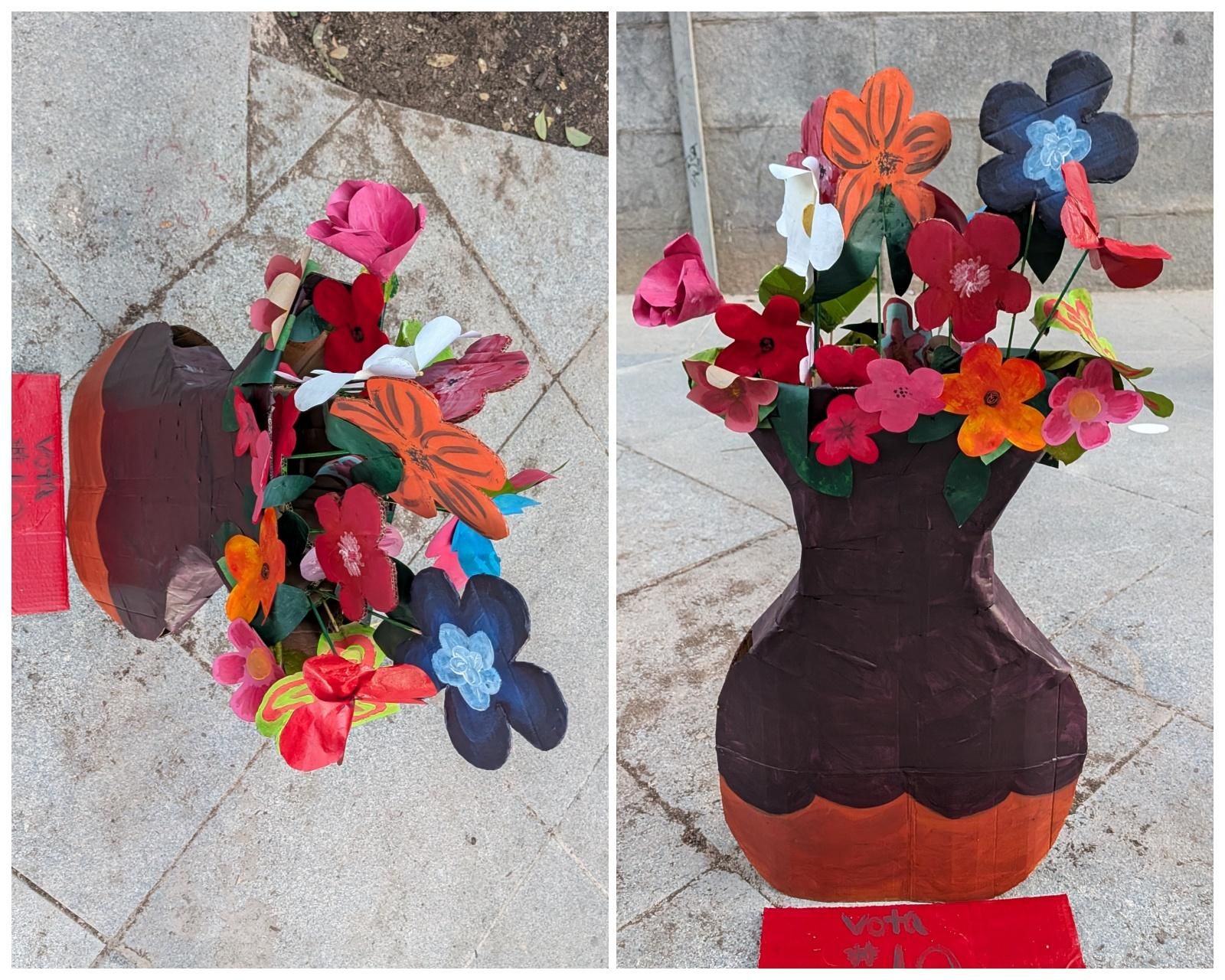 10 - Bolardo jarrón