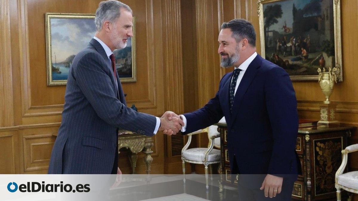 Abascal dice que ha trasladado al rey “el no rotundo” de Vox a la ...