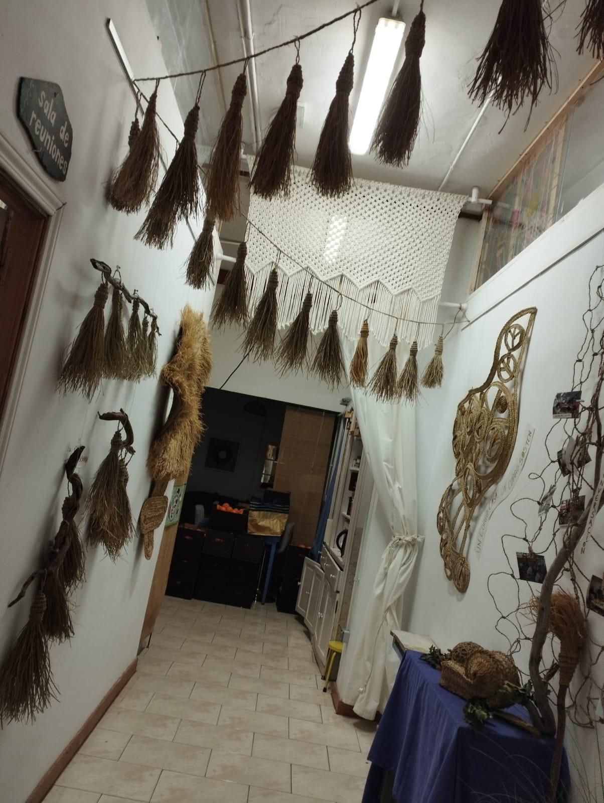 Exposición de 'El Corro de Esparto' en el espacio Rincón Lento de Guadalajara