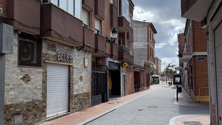 Pedrajas, este lunes.