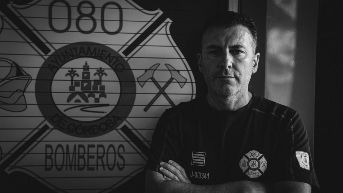Daniel Muñoz, jefe de bomberos: “El riesgo potencial para Córdoba está en la sierra y el río Guadalquivir”