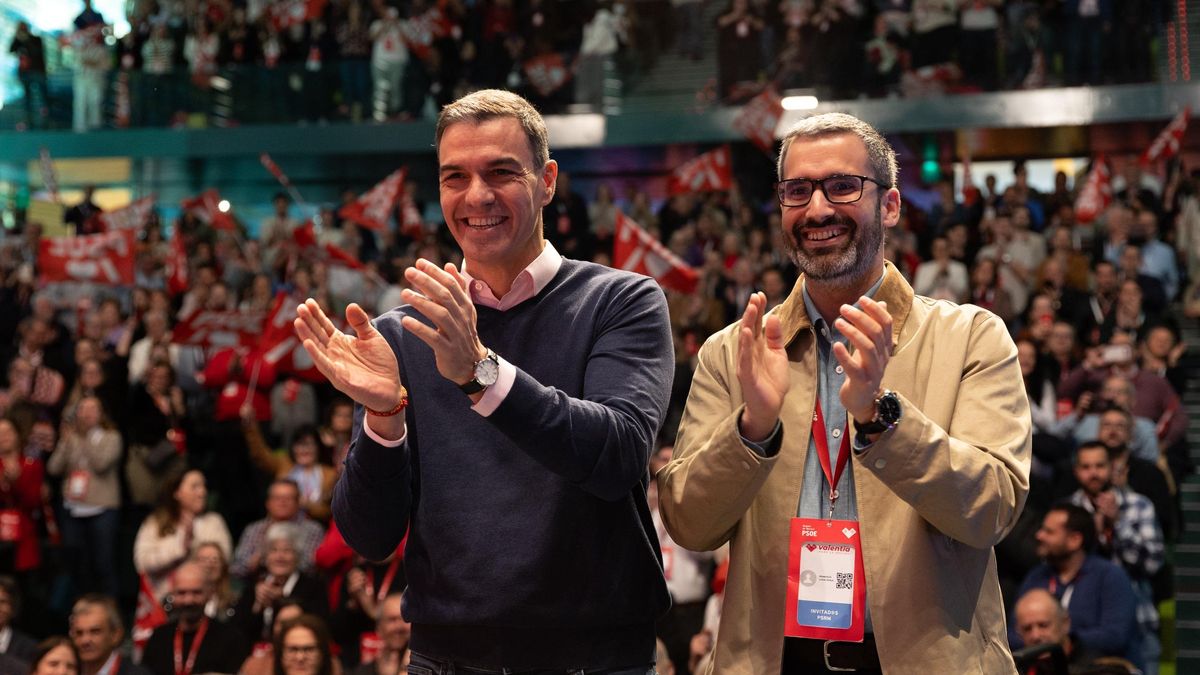 Pedro Sánchez y Francisco Lucas