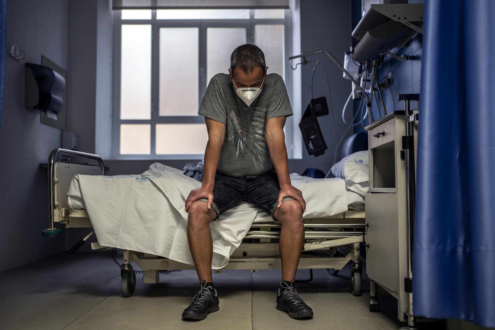 Juan José, de 43 años, es una de los nuevos contagiados por COVID-19. Se lo confirmaron el día 21 de mayo por la mañana en el hospital.