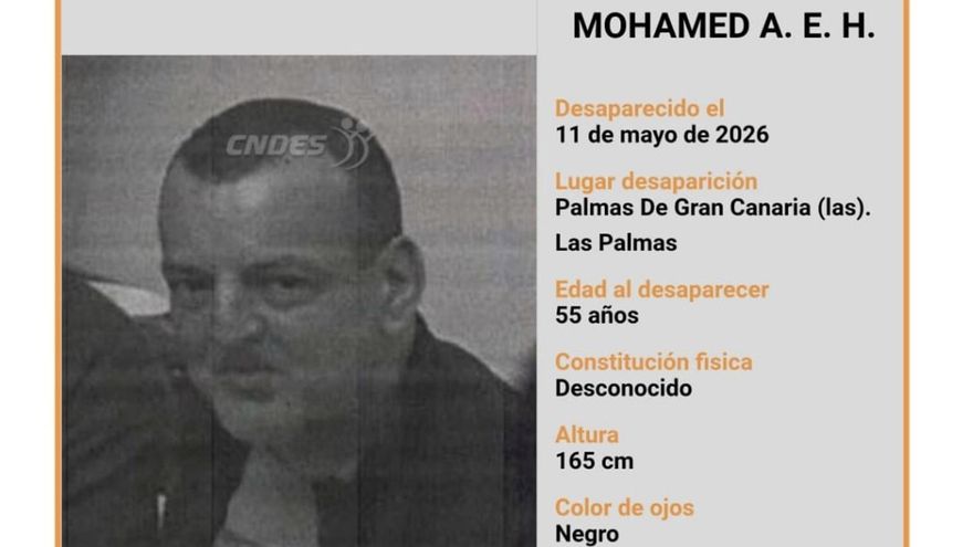 La Policía Nacional pide ayuda para encontrar a Mohamed A., desaparecido en Gran Canaria
