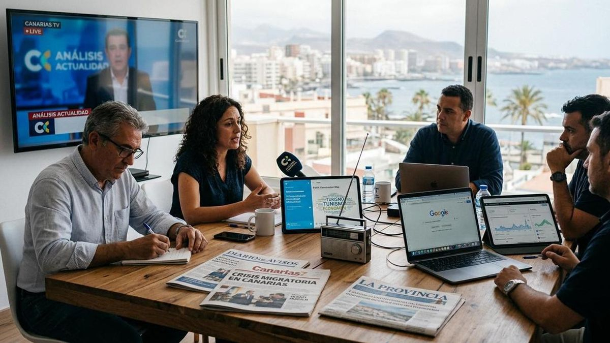La televisión, la radio y la prensa pierden peso: qué significa para Canarias