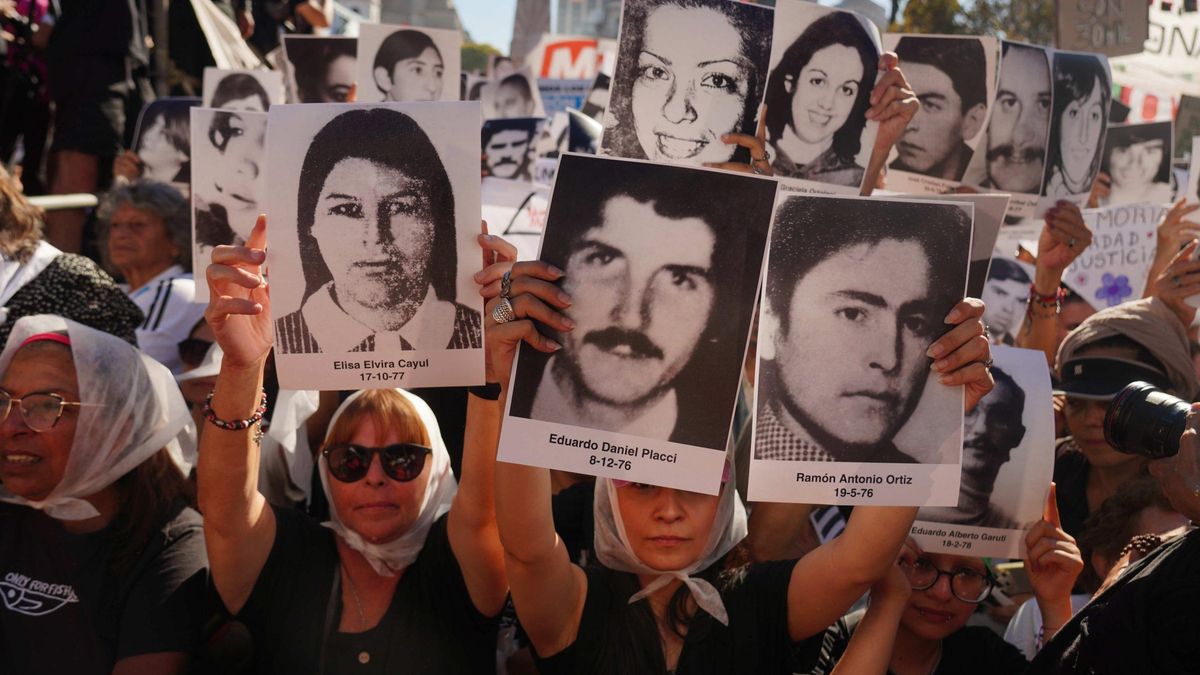 Postales de la marcha