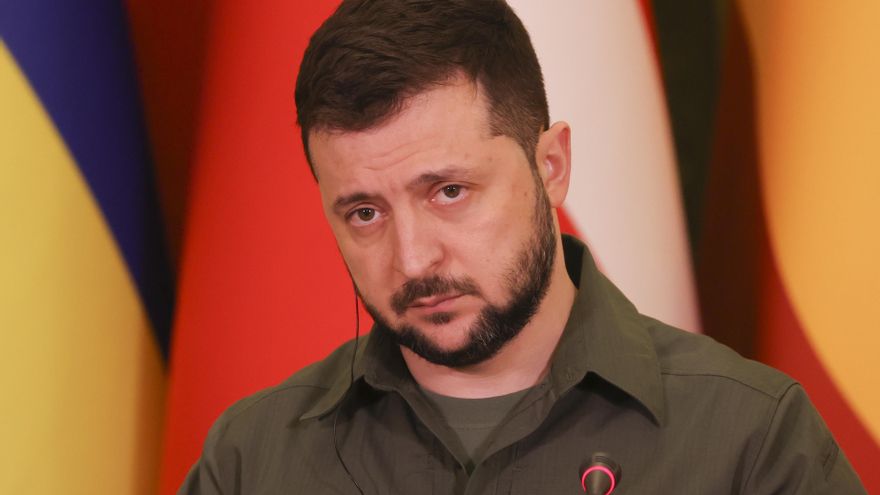 El presidente de Ucrania, Volodímir Zelenski, en una foto de archivo. EFE/Miguel Gutiérrez