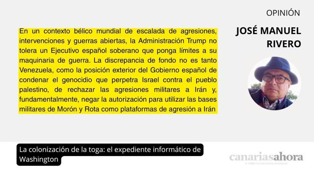 La colonización de la toga: el expediente informático de Washington