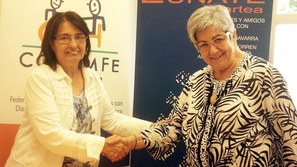 Cocemfe Navarra y la Asociación Eunate firman un acuerdo de colaboración para avanzar en accesibilidad integral