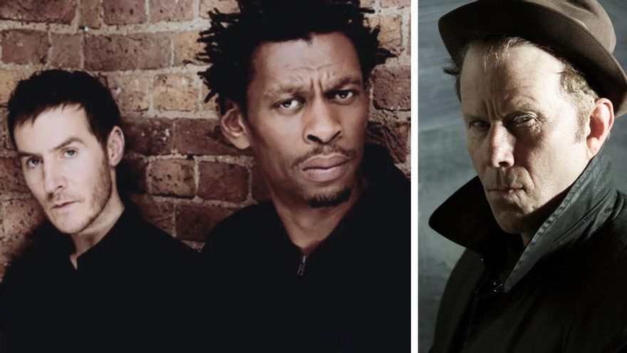 Massive Attack y Tom Waits se unen en una canción para criticar la "política neofascista" de Trump