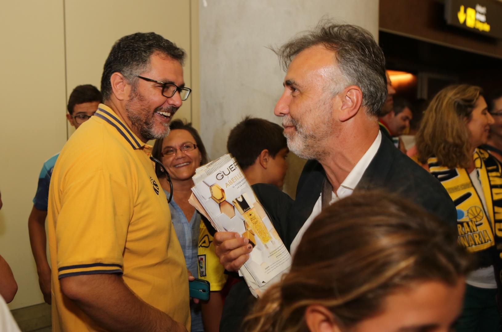 El consejero de Deportes del Cabildo de Gran Canaria, Ángel Víctor Torres.