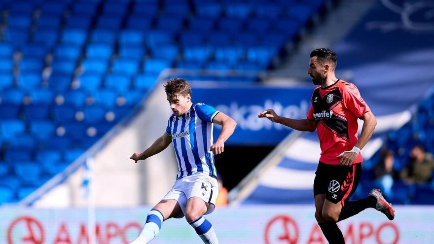 Séptima visita del Tenerife al filial de la Real Sociedad