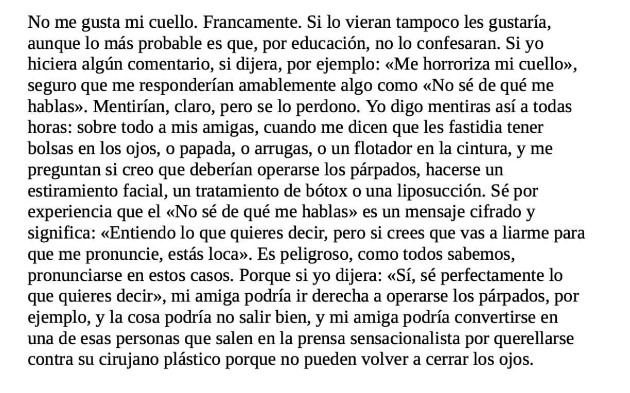 Fragmento del libro 'No me gusta mi cuello', de Nora Ephron, publicado por Libros del Asteroide con traducción de Catalina Martinez Muñoz.