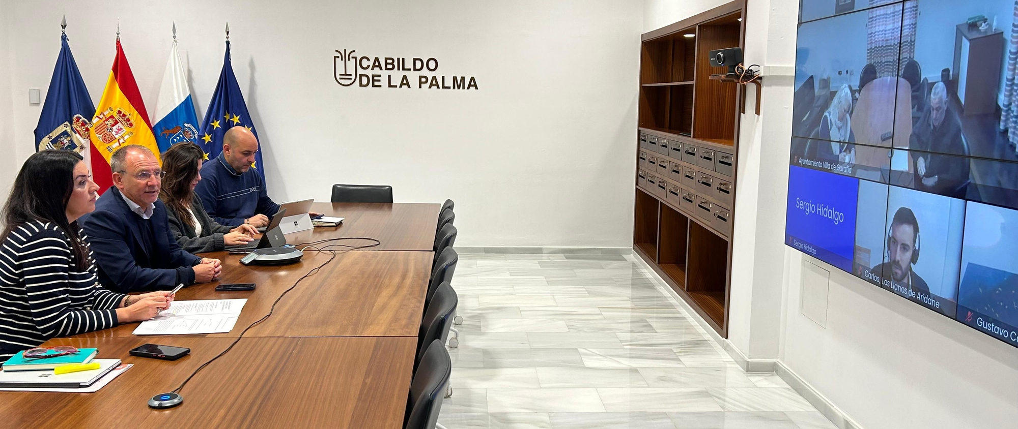 El Cabildo y los ayuntamientos coordinan los trabajos para garantizar los derechos de los animales en La Palma.