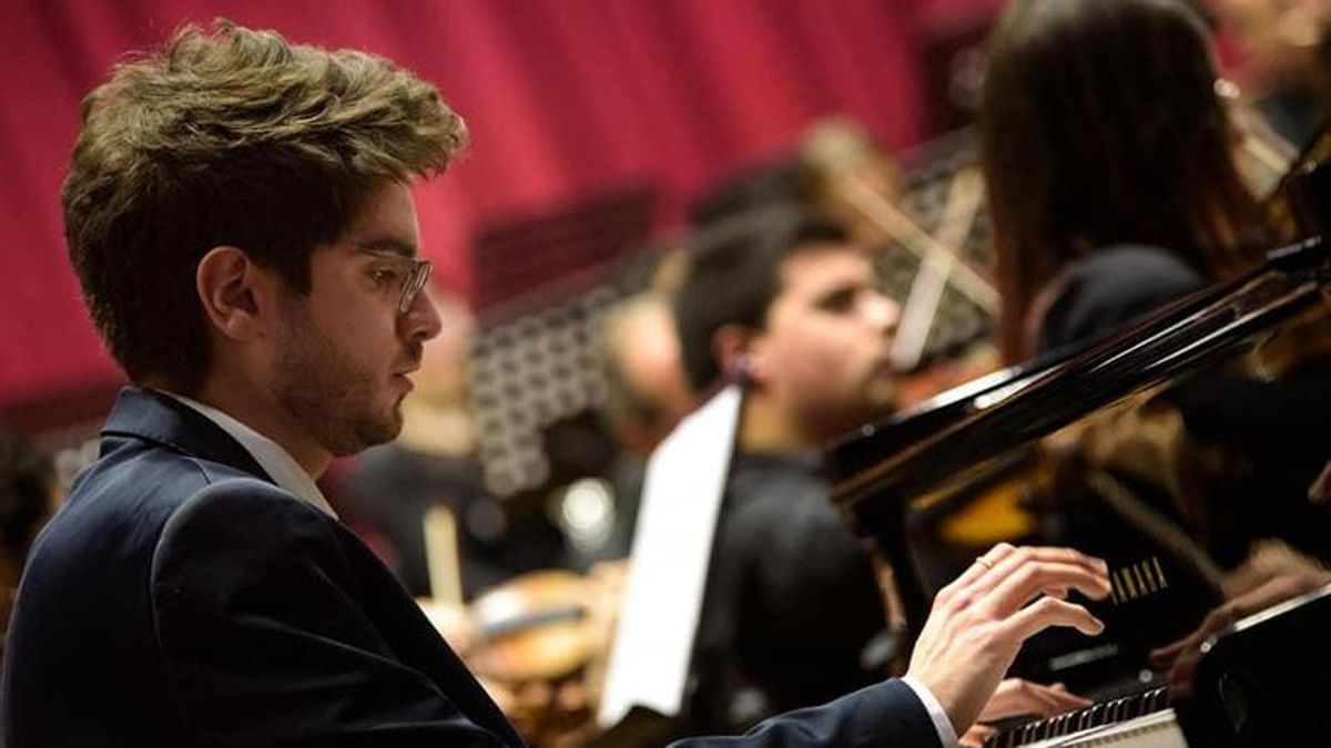 Antonio Morabito es pianista.