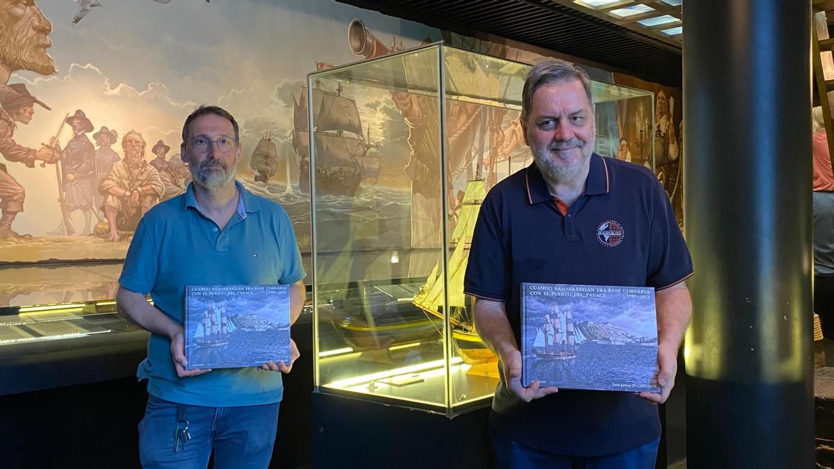 Corsarios en la bahía de Pasaia: un libro en francés y castellano recupera el pasado naval entre 1797 y 1813