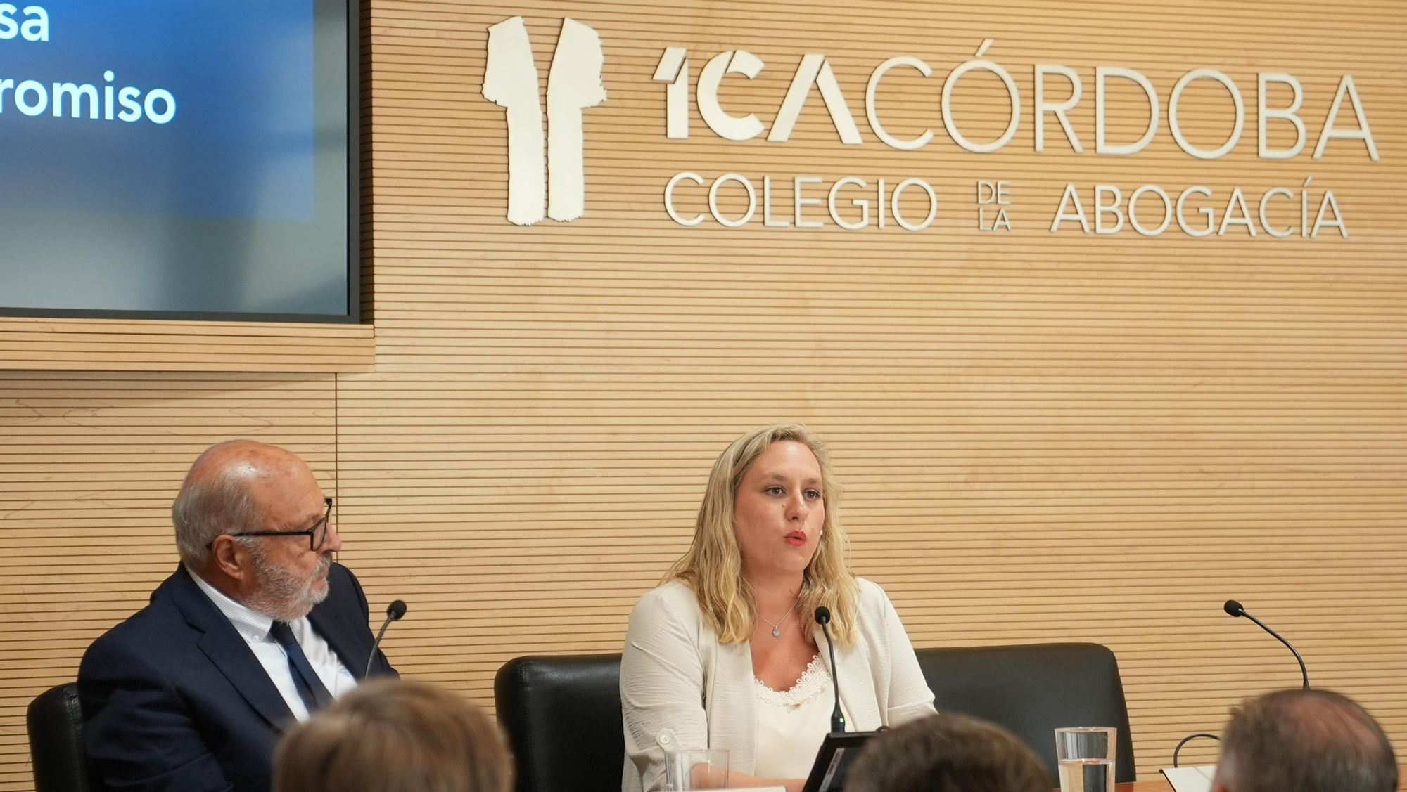 Acto institucional del Colegio de la Abogacía de Córdoba con motivo del Día de la Justicia Gratuita