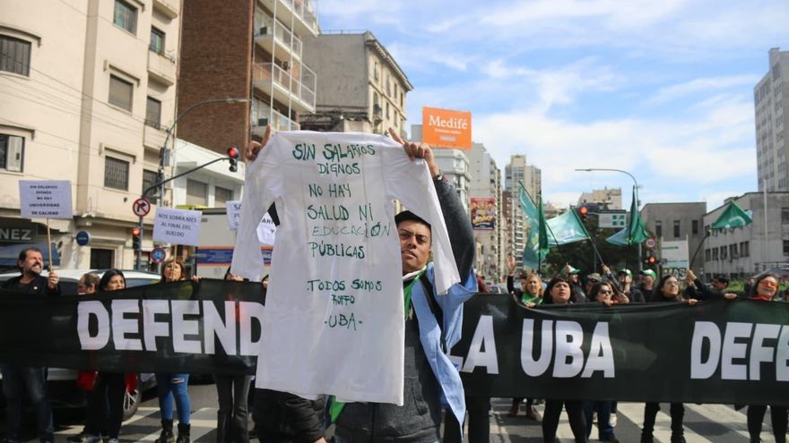 Los docentes de universidades públicas siguen su plan de lucha con un paro de 48 horas