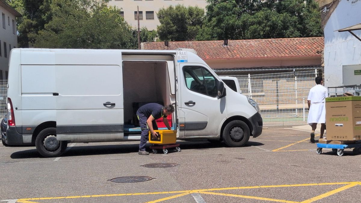 La caída del techo obliga a cerrar la cocina del Hospital Provincial de Zaragoza: dudas sobre el transporte de alimentos