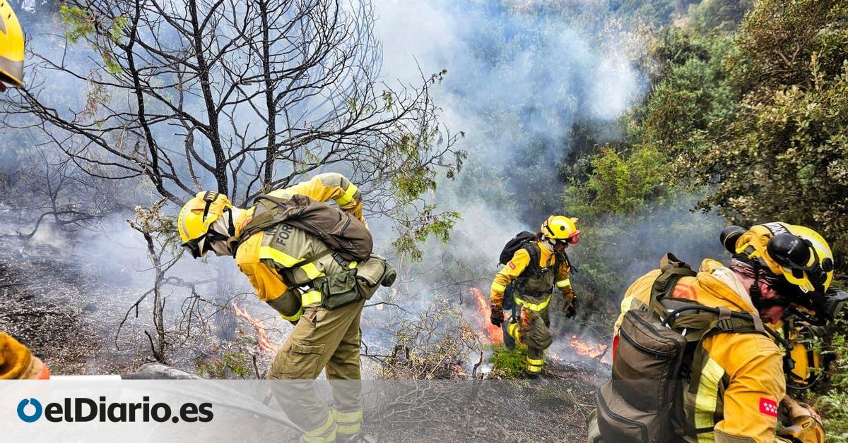 Los bomberos forestales de Madrid retoman la huelga sin ningún avance en la negociación con el Gobierno de Ayuso