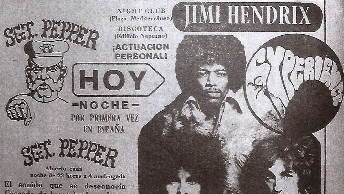 La única vez que Jimi Hendrix tocó en España y rompió el techo de una sala: "Fue espantoso"