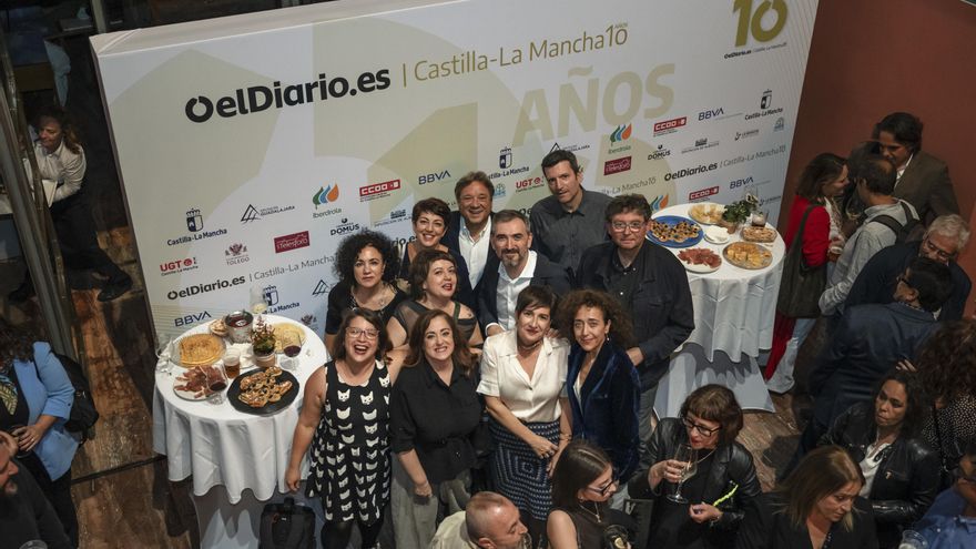 Todas las imágenes del acto de celebración de los diez años de elDiario.es Castilla-La Mancha