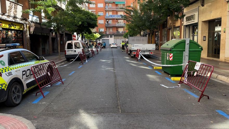 Comienza la esperada reurbanización de las calles Lardero y Vitoria