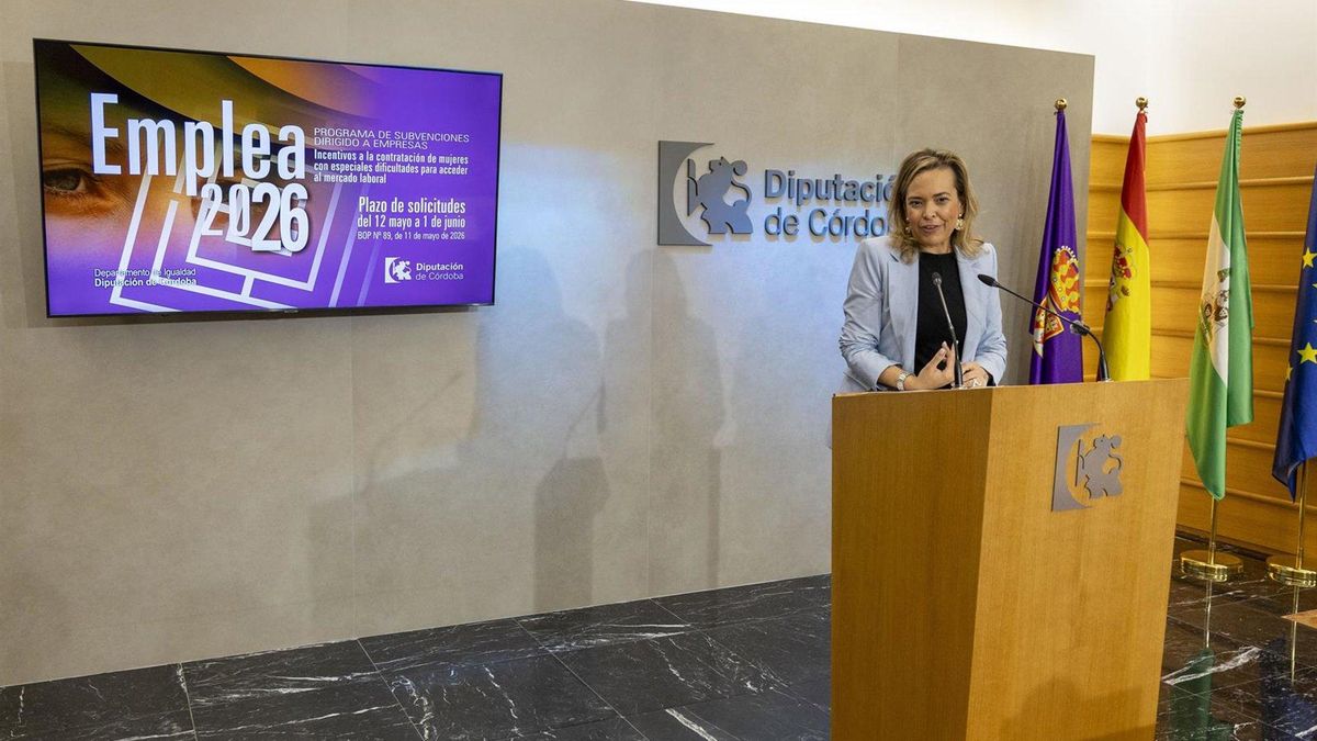 La Diputación lanza el programa Emplea 2026 con ayudas a empresas para contratar a mujeres vulnerables