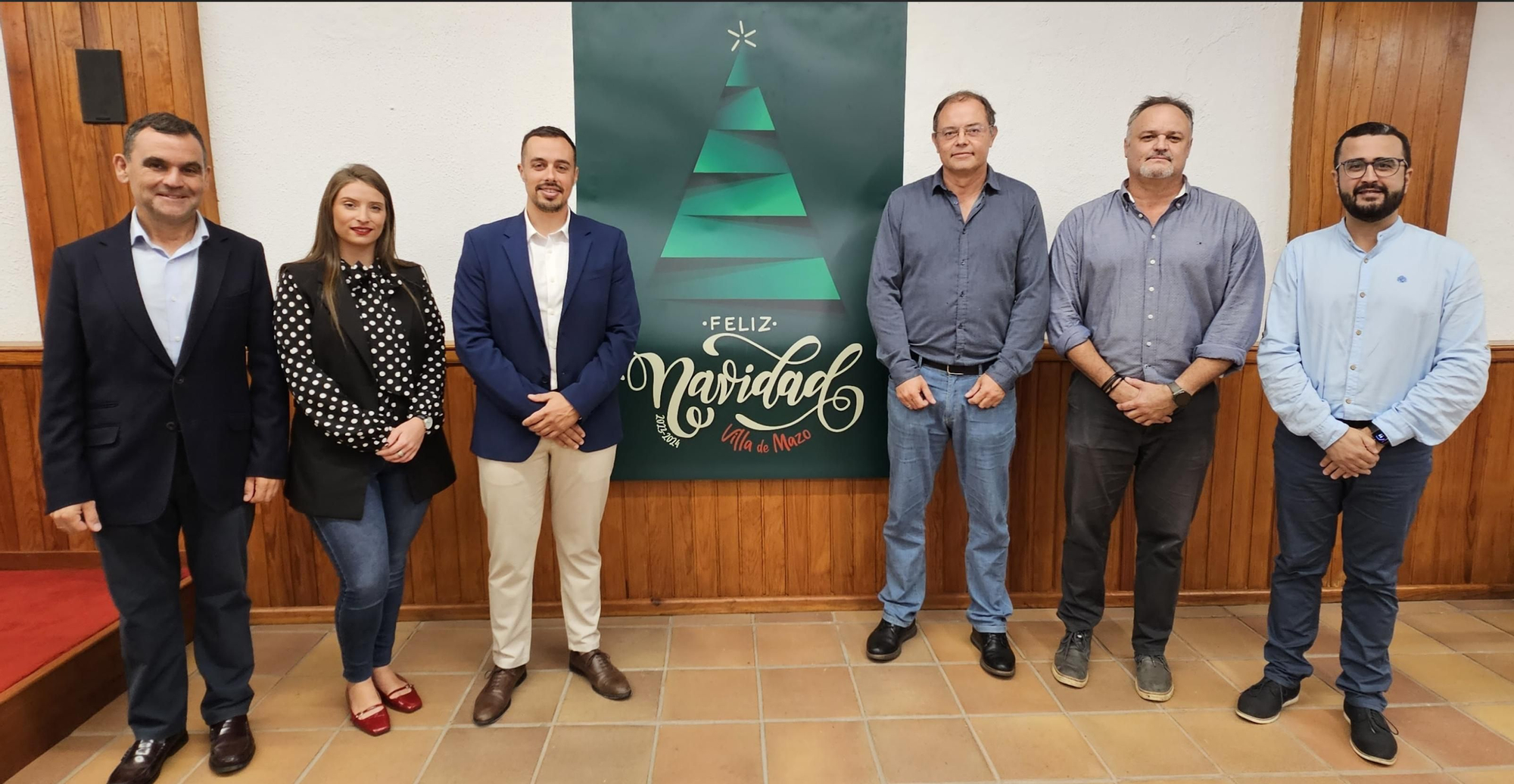 Cartel de las Navidades de Villa de Mazo.