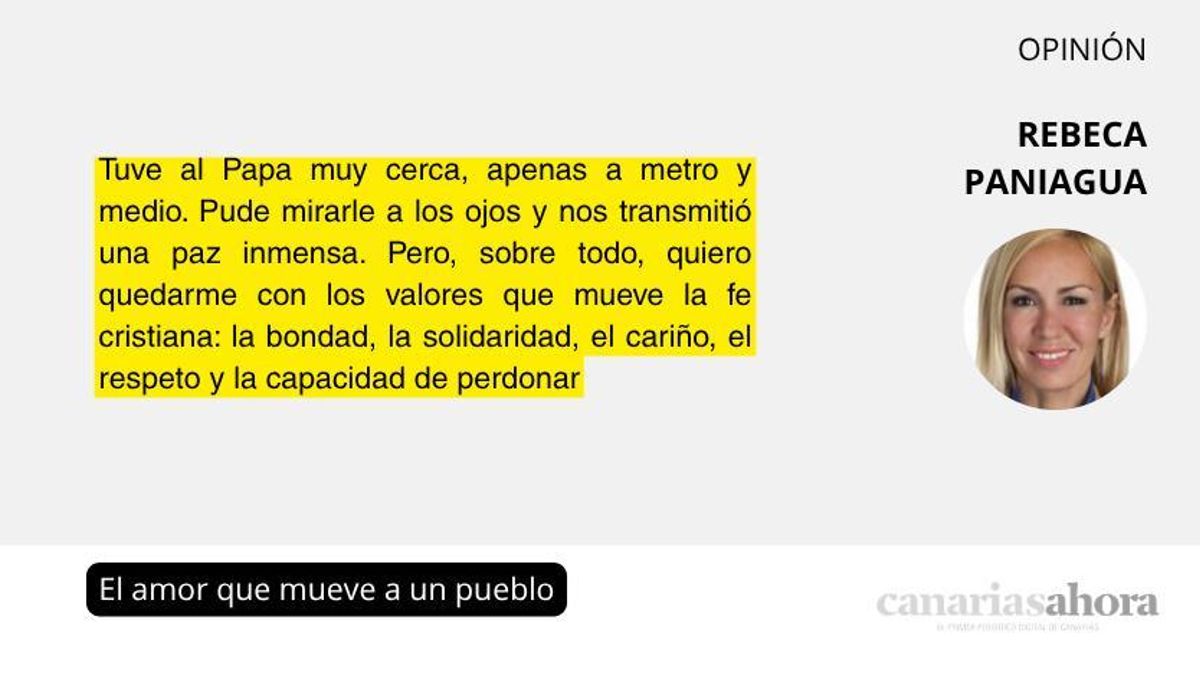 El amor que mueve a un pueblo