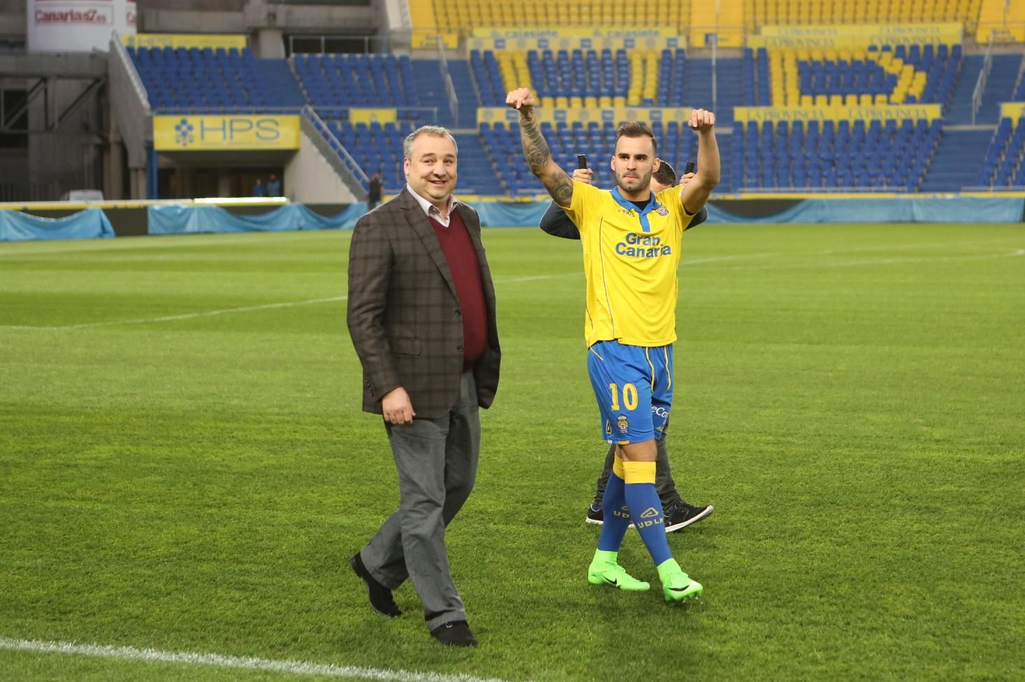 Presentación oficial de Jesé. Alejandro Ramos.